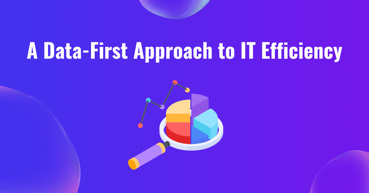 A Data-First Approach to IT Efficiency